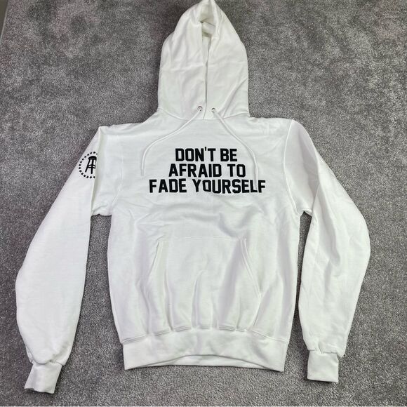 Barstool Sports X Champion Hoodie Men’s Small White Gambling Line Logo - Picture 1 of 10